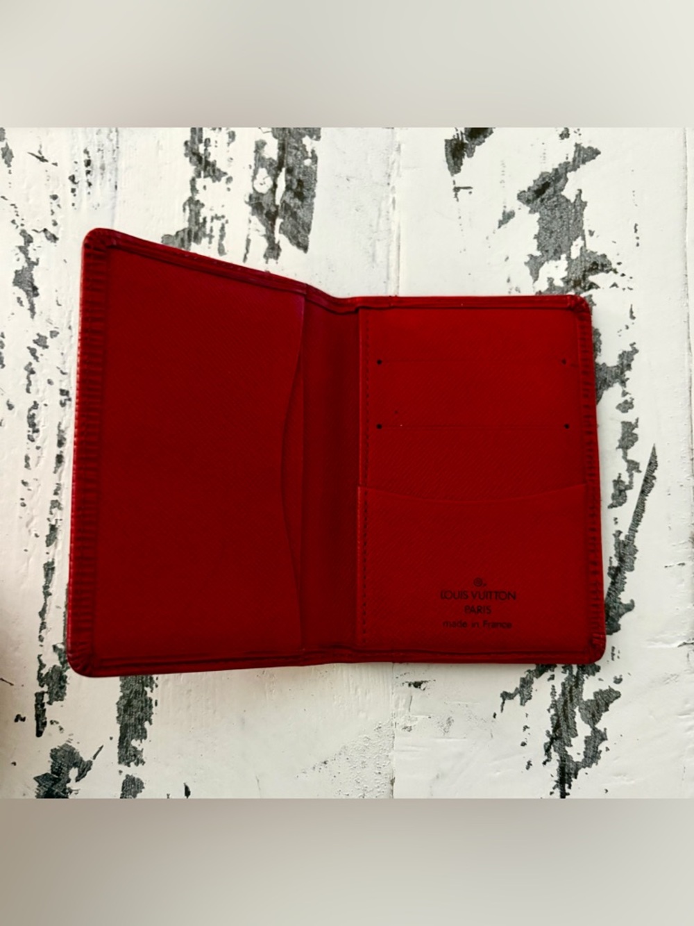 Louis Vuitton Red Epi Leather Pocket Organizer - Picture 4 of 5
